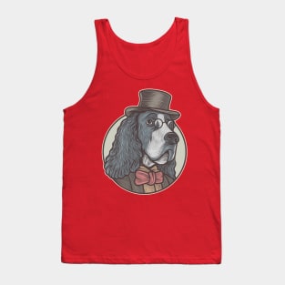 English springer spinal dog Tank Top